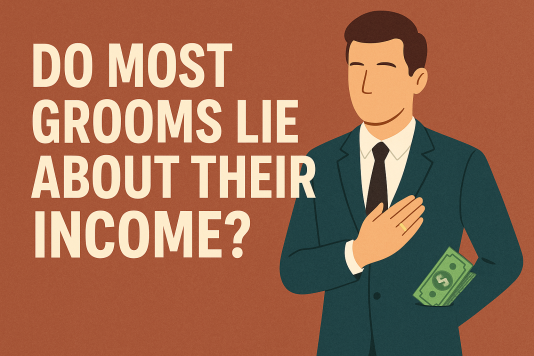 DO GROOMS HIDE THEIR INCOME_ Do Most Grooms Lie About Their Income?