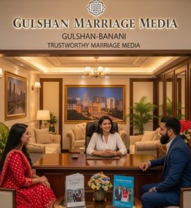 গুলশান-বনানীতে বিয়ের জন্য বিশ্বস্ত ম্যারেজ মিডিয়া অফিস – Gulshan Marriage Media