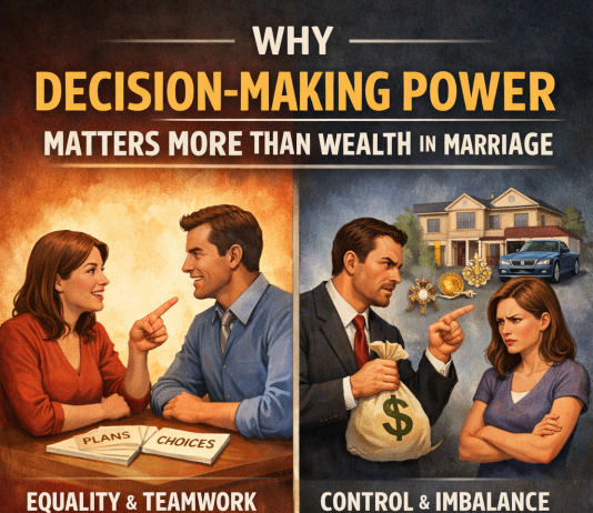 Why Decision-Making Power Matters More Than Wealth in Marriage