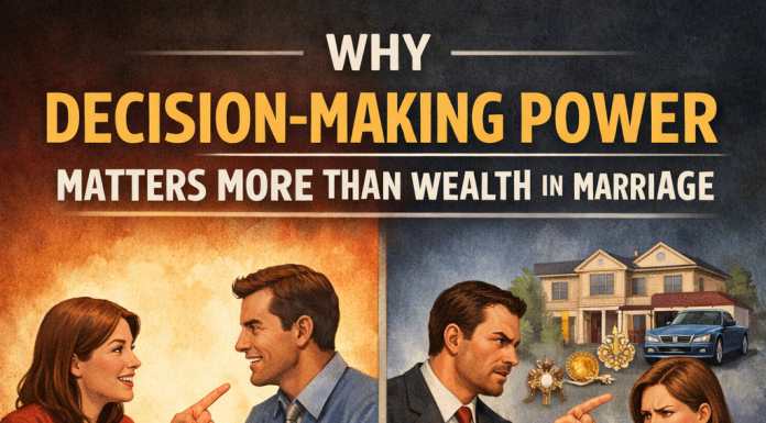 Why Decision-Making Power Matters More Than Wealth in Marriage
