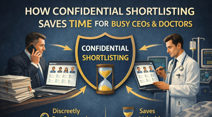 How Confidential Shortlisting Saves Time for Busy CEOs & Doctors