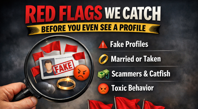 Red Flags We Catch Before You Even See a Profile Red Flags We Catch Before You Even See a Profile