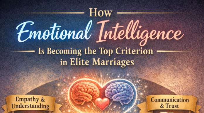 How Emotional Intelligence Is Becoming the Top Criterion in Elite Marriages elite