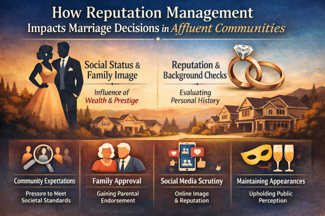 How Reputation Management Impacts Marriage Decisions in Affluent Communities