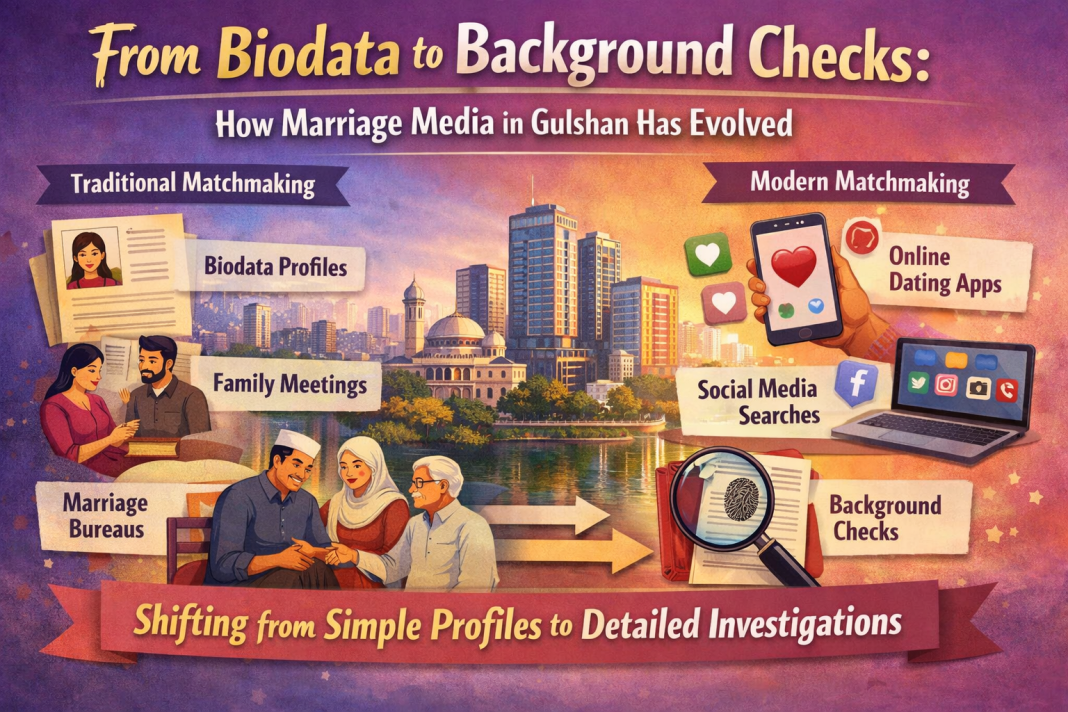 From Biodata to Background Checks: How Marriage Media in Gulshan Has Evolved