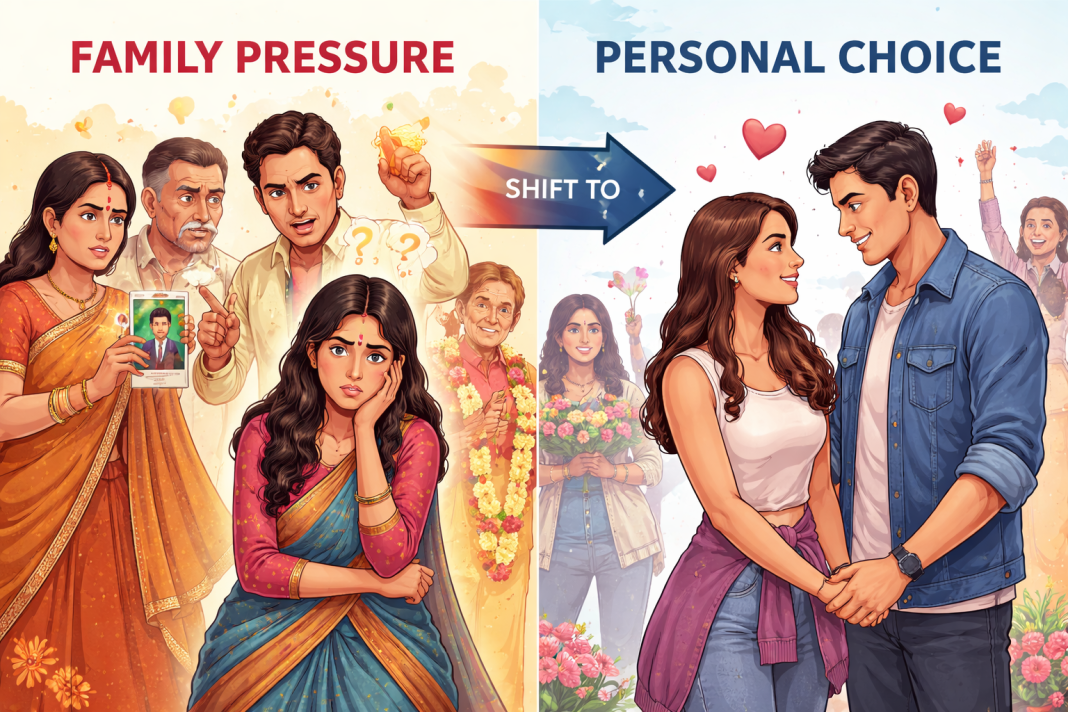 Family pressure vs personal choice in marriage The Shift from Family Pressure to Personal Choice in Marriage