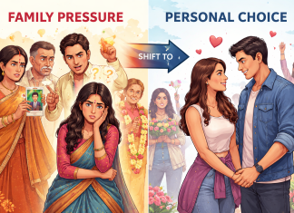 The Shift from Family Pressure to Personal Choice in Marriage The Shift from Family Pressure to Personal Choice in Marriage