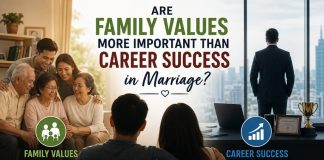 Are Family Values More Important Than Career Success in Marriage?